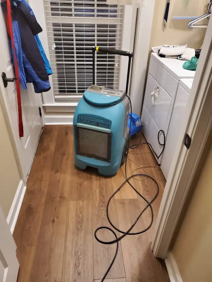 Commercial dehumidifier deployed for Crawl Space Restoration in Home Gardens