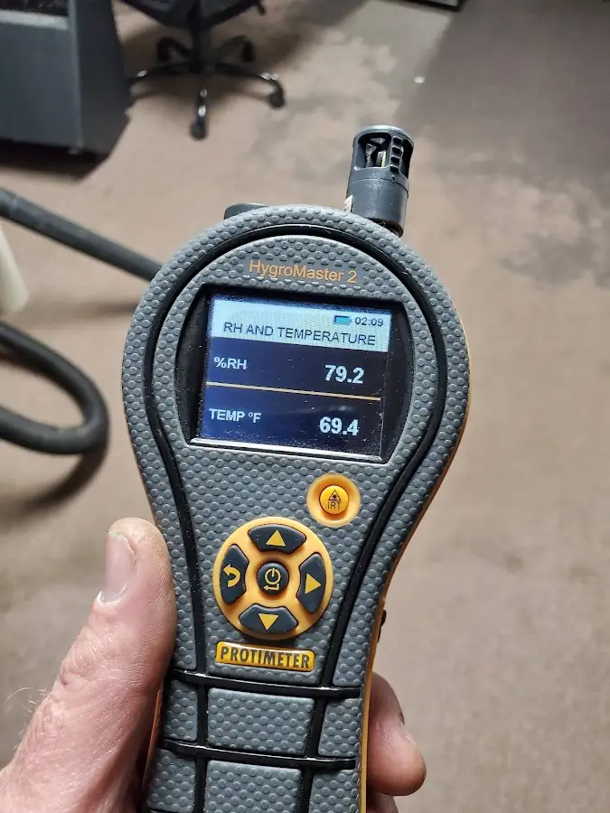 Moisture meter humidity assessment for Fire & Smoke Damage Restoration in Home Gardens
